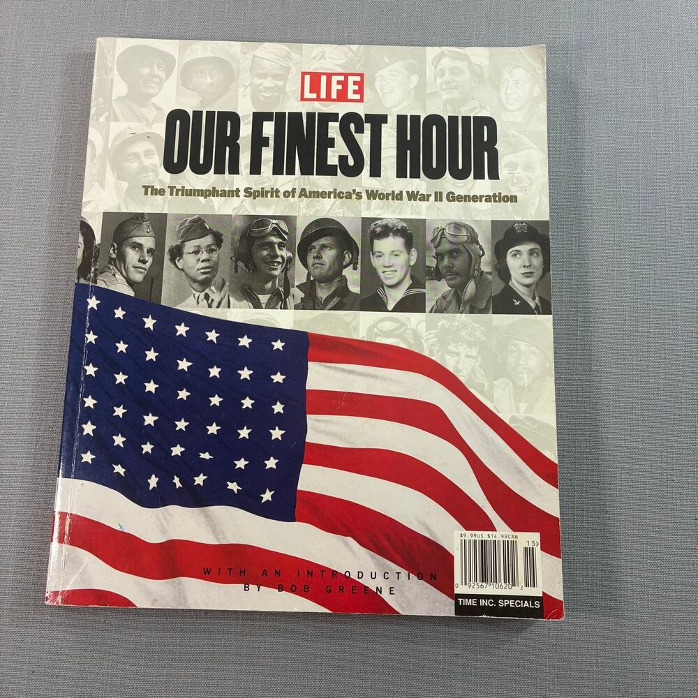 LIFE Our Finest Hour WWII Generation History Photo Book Time Special